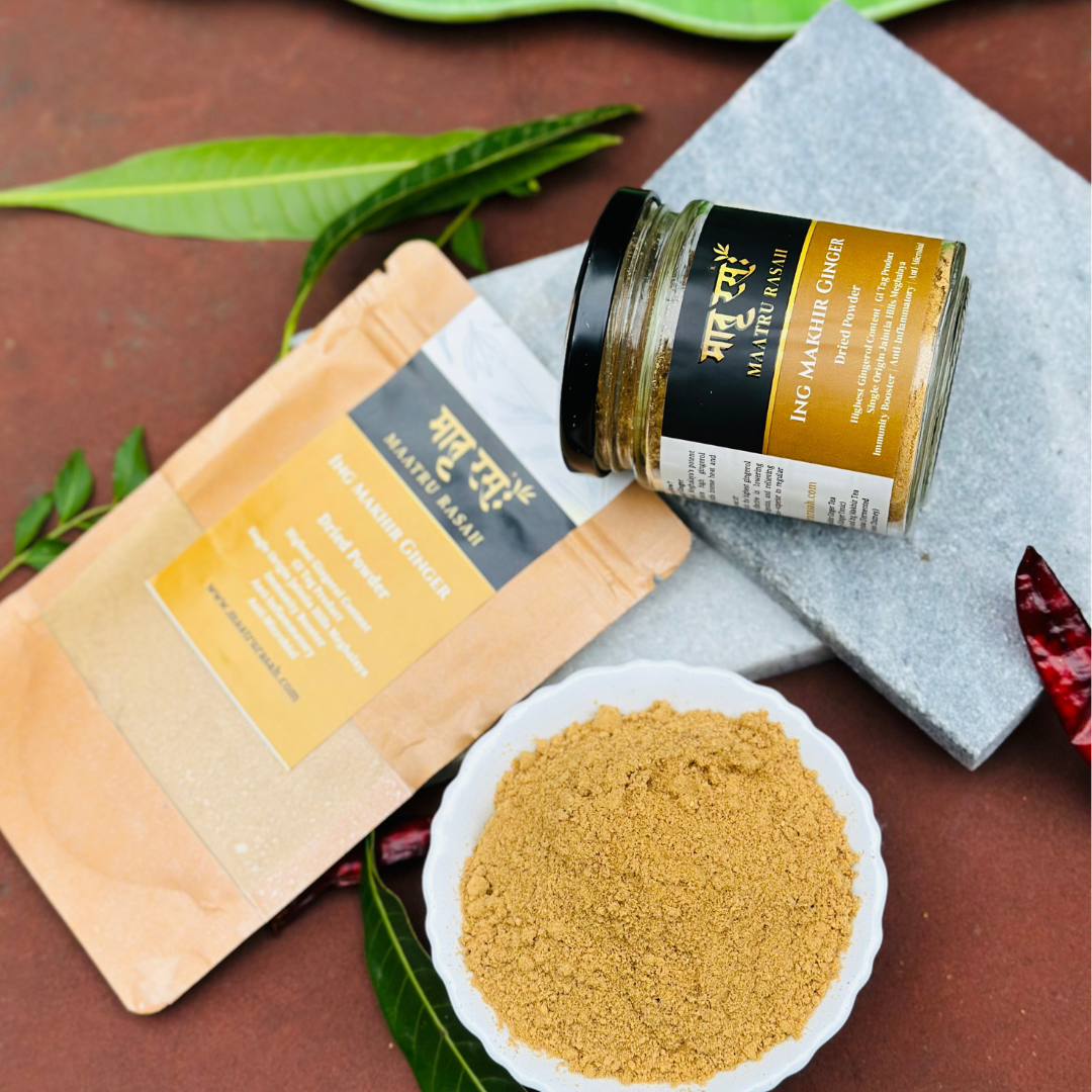 Maatru Rasah Ing Makhir ginger Powder From Meghalaya 
