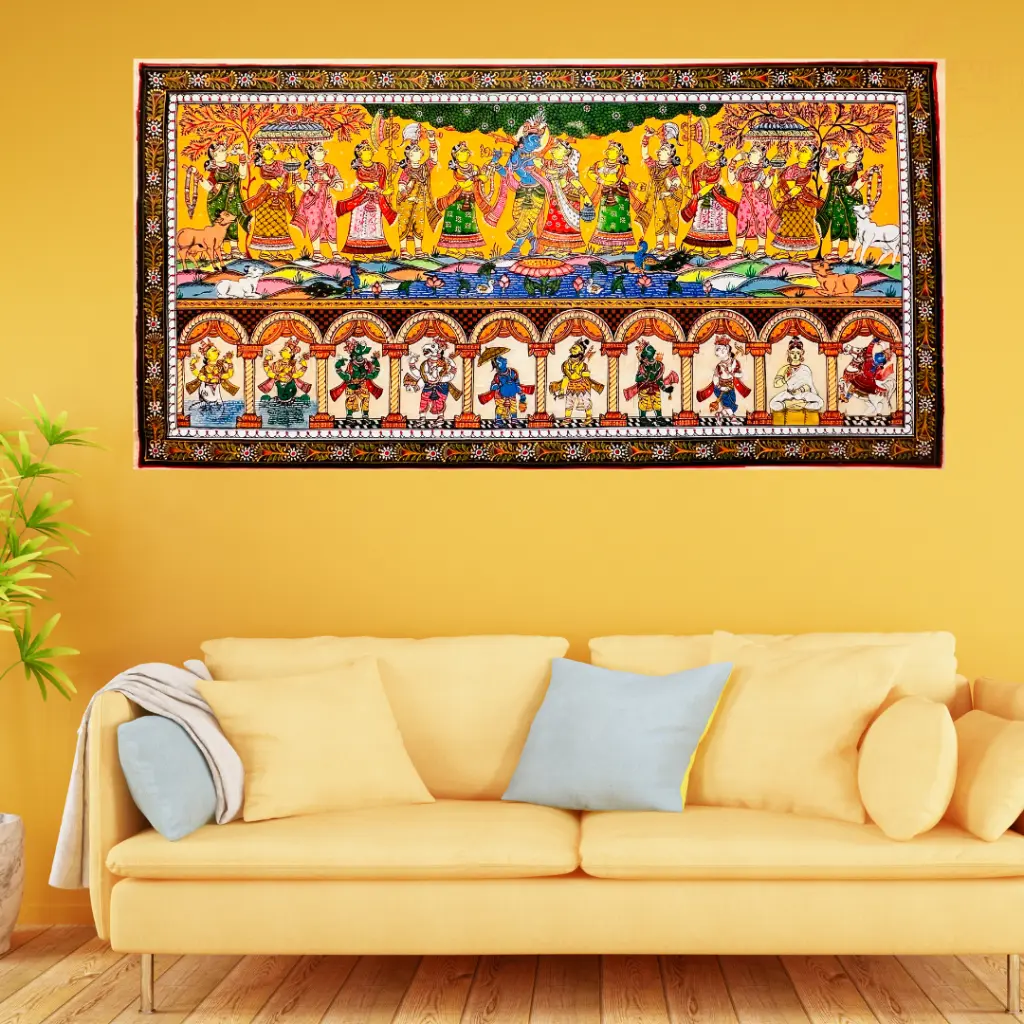 radha krishna paintings(1366 x 650 px) (Instagram Post).webp