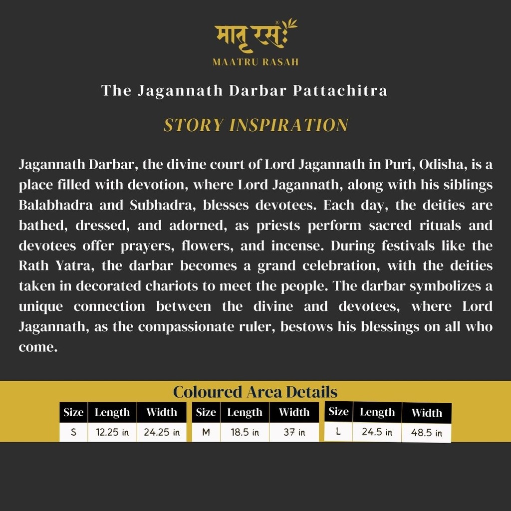 The Jagannath Darbar Pattachitra