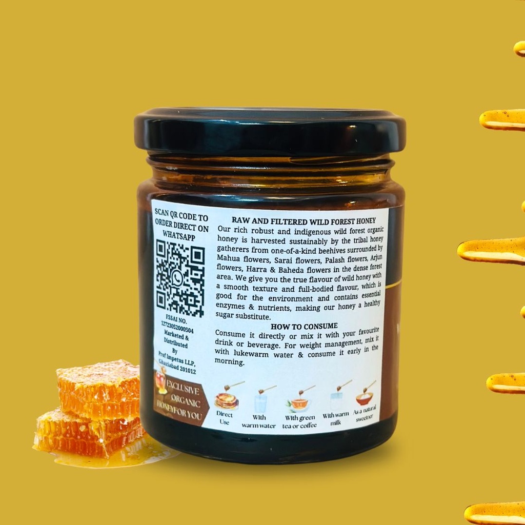 Raw Organic Wild Forest Honey- Maatru Rasah