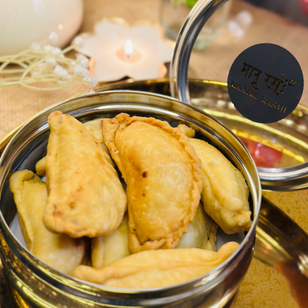 Homemade Gujiya