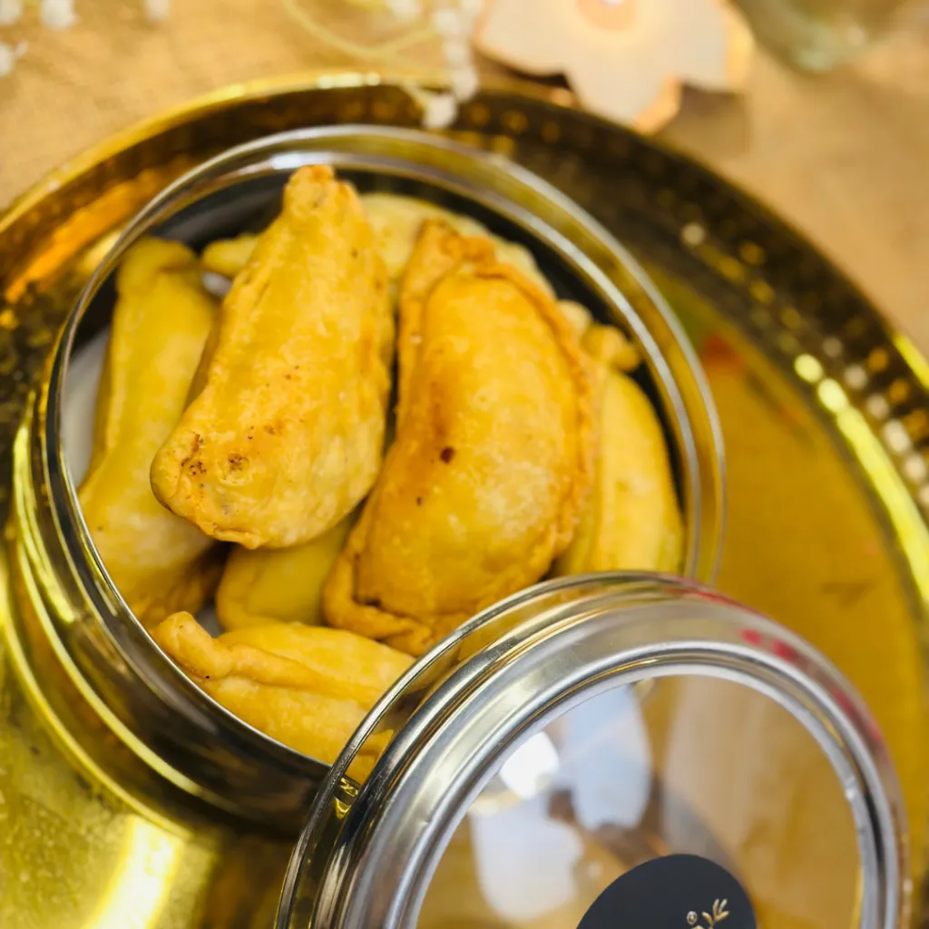 Homemade gujiya IN DESI GHEE.webp