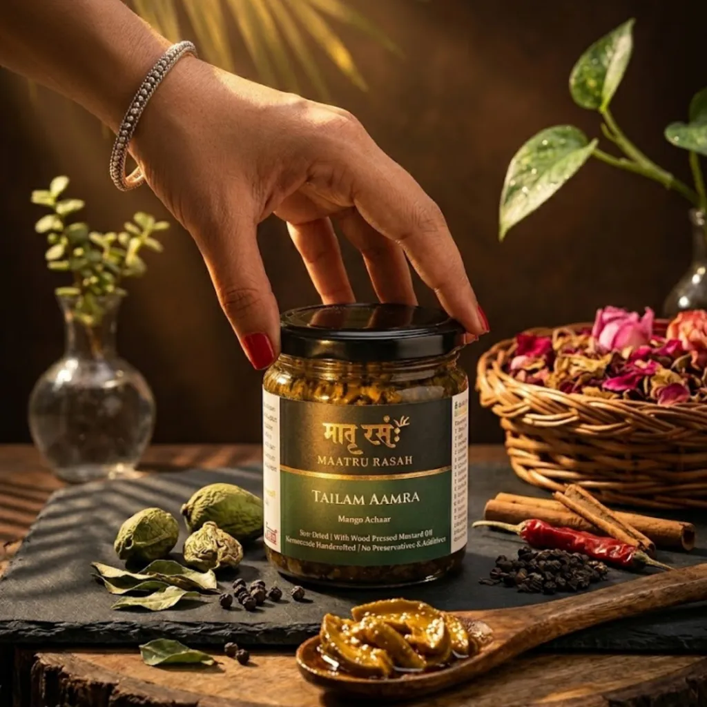 Tailam Aamra Homemade Mango Pickle 150g.webp