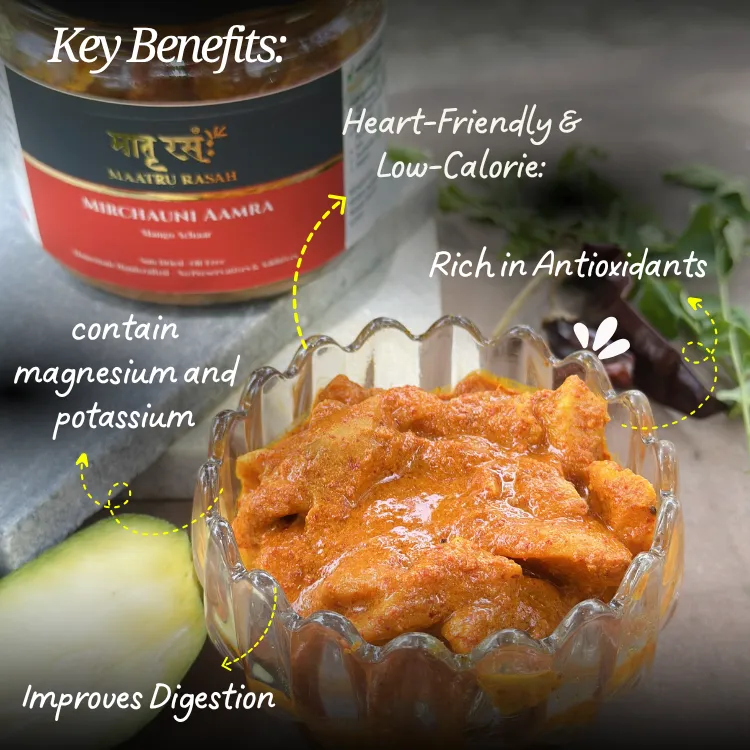zero oil mango pickle benefits from maatu rasah .webp