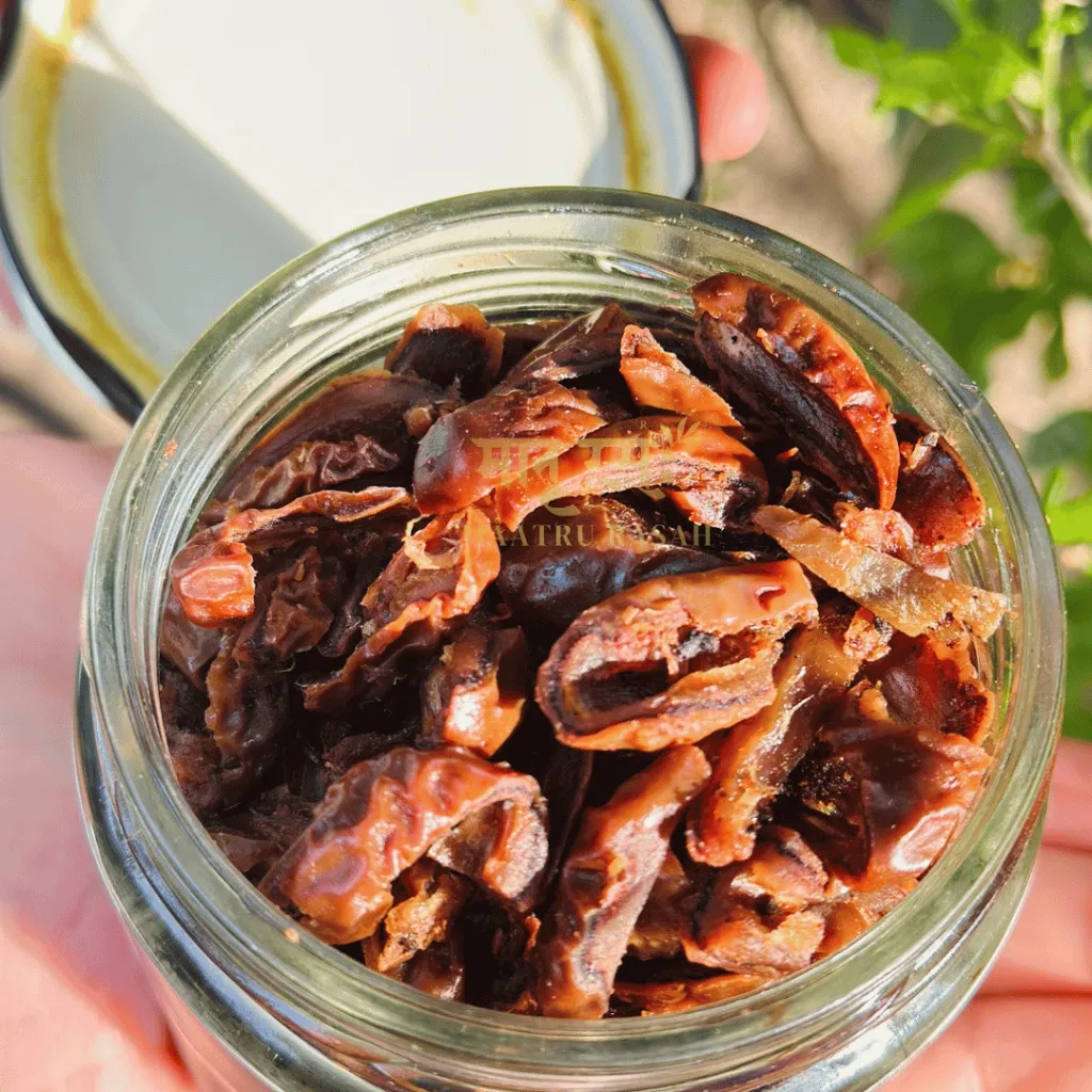 chuhara rasah open in glass jar.webp
