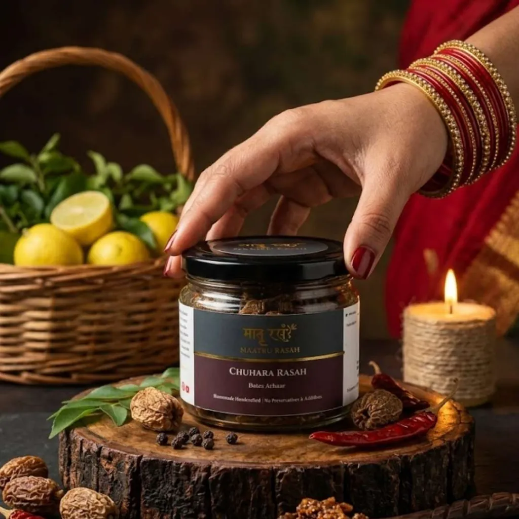 [OCR100G] Chuhara Rasah — Dry Date Achaar (Oil-Free, No Added Sugar) (100g in Glass Jar)