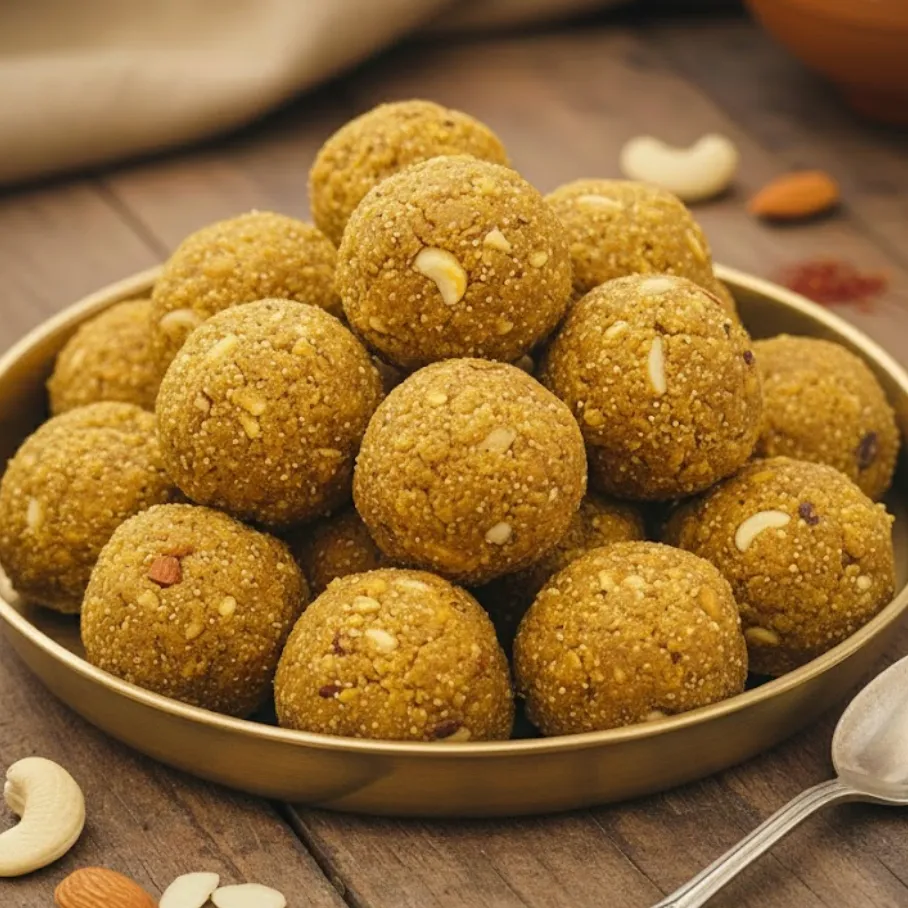 [SIT350G] Homemade Sithora of Prayagraj | Dryfruits Desi Ghee Laddu (350g)