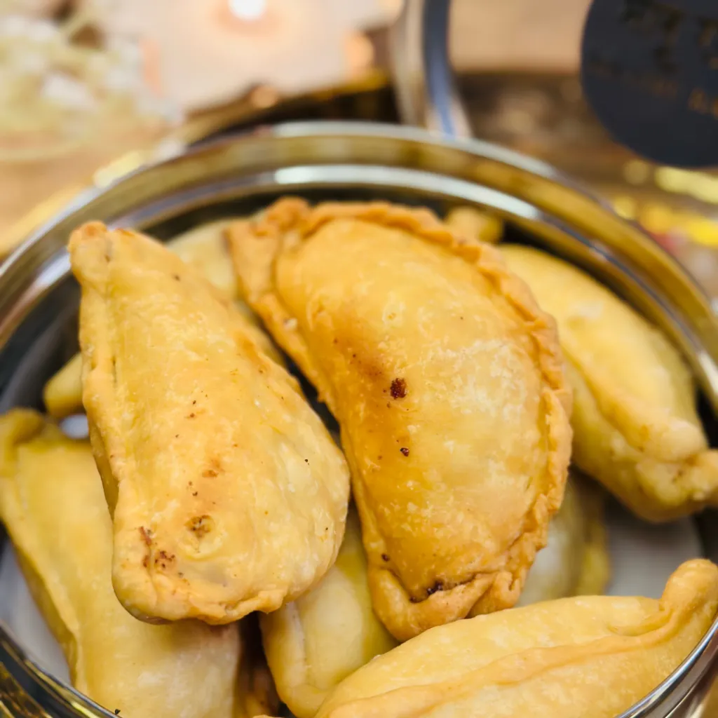 Homemade Dry-fruits Desi Ghee Gujiya
