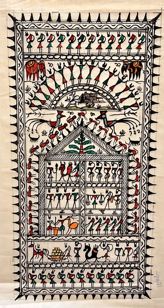 Handmade Rekhachitra Tribal Art