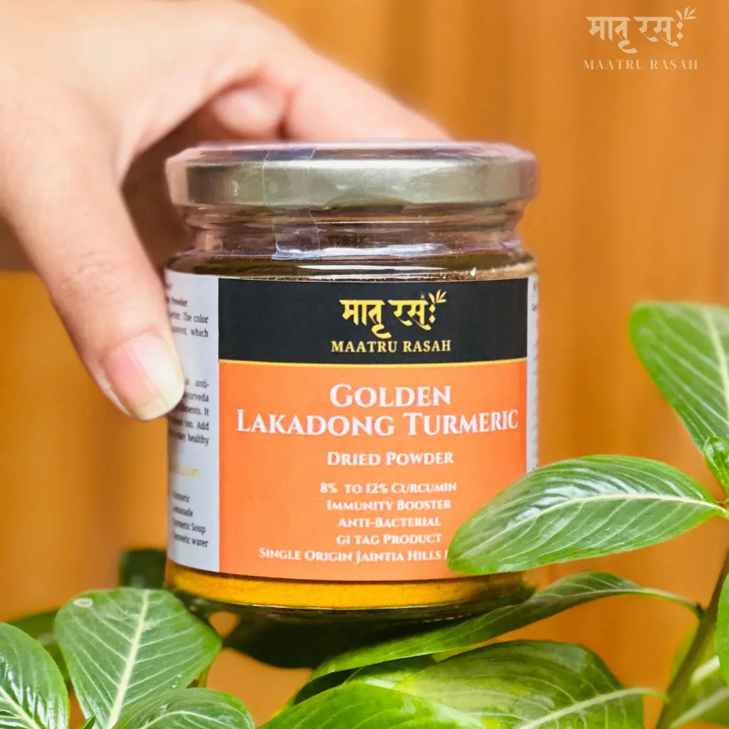 Organic Golden Lakadong Turmeric Powder of Meghalaya